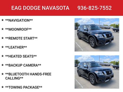 Used 2018 Nissan Armada SL w/ Premium Package RWD image 4