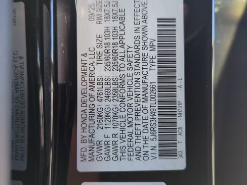 Certified 2026 Honda CR-V EX image 32