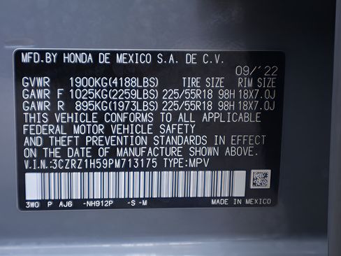 Used 2023 Honda HR-V Sport image 25