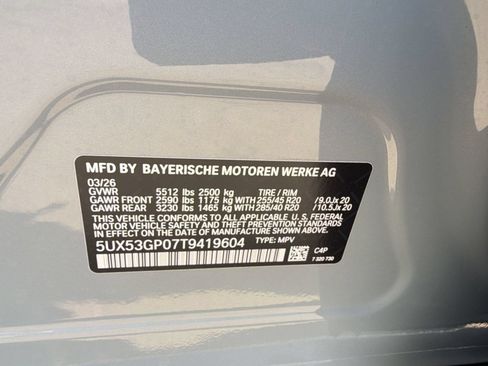 Used 2026 BMW X3 xDrive30i w/ M Sport Package AWD/4WD image 24
