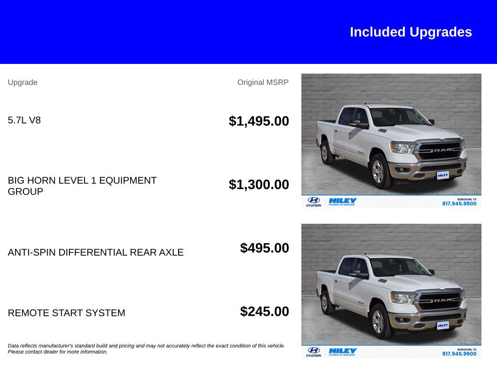 Used 2020 RAM 1500 Lone Star RWD image 5