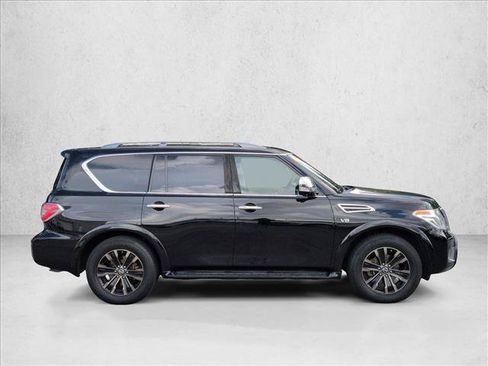 Used 2020 Nissan Armada Platinum w/ Captain's Chairs Package AWD/4WD image 5