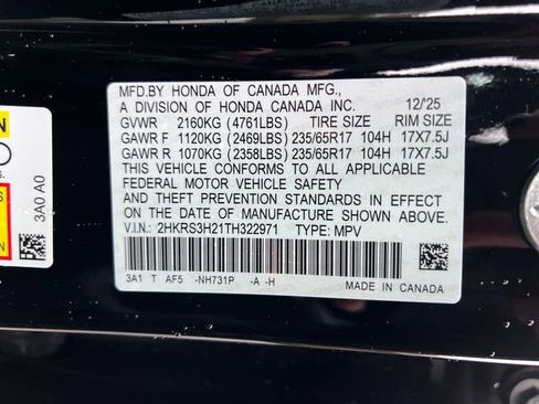 New 2026 Honda CR-V LX image 18