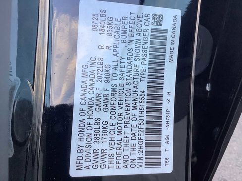 Certified 2026 Honda Civic Sport image 21