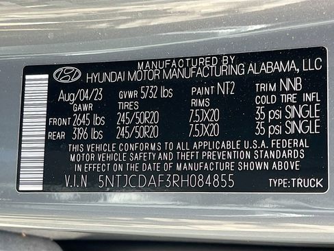 Used 2024 Hyundai Santa Cruz Night AWD/4WD image 32