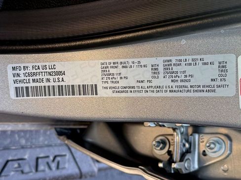 New 2026 RAM 1500 Big Horn AWD/4WD image 29