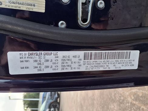 Used 2013 Jeep Patriot Sport w/ PWR Value Group FWD image 13