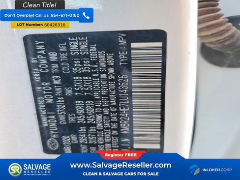 Used 2020 Hyundai Palisade SEL FWD image 17