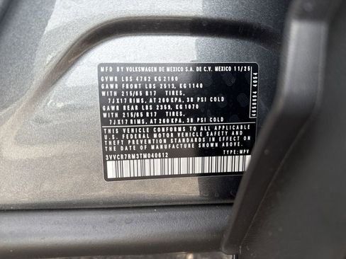 New 2026 Volkswagen Tiguan S FWD image 28