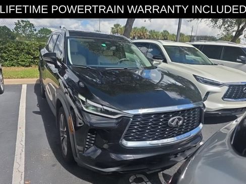 Certified 2024 INFINITI QX60 Luxe w/ Cargo Package FWD image 2