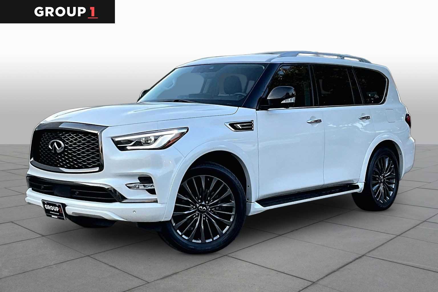 Used 2022 INFINITI QX80 Premium Select w/ Cargo Package RWD image 1