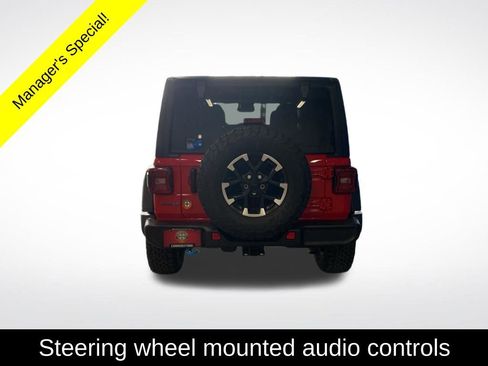 Used 2025 Jeep Wrangler Unlimited Rubicon 4xe w/ Safety Group AWD/4WD image 18
