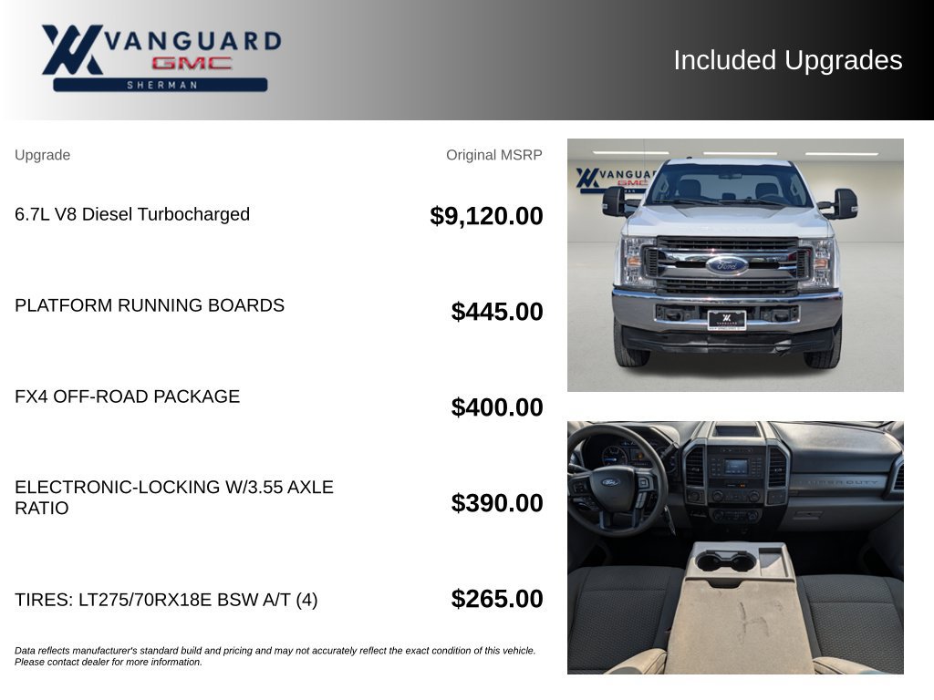 Used 2019 Ford F250 XLT w/ FX4 Off-Road Package AWD/4WD image 9