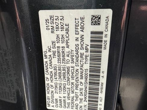 Certified 2025 Honda CR-V EX image 20