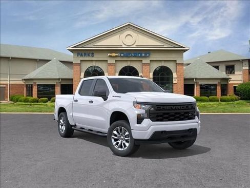 New 2026 Chevrolet Silverado 1500 Custom w/ LPO, Dark Essentials Package AWD/4WD image 2