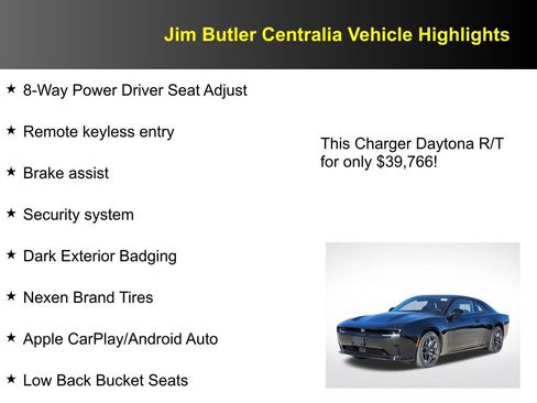 New 2025 Dodge Charger Daytona R/T w/ Quick Order Package 25M R/T AWD/4WD image 14