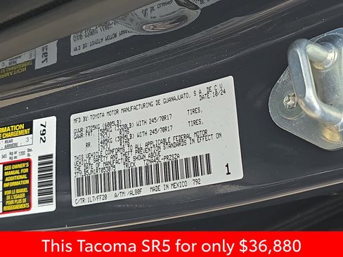 Used 2024 Toyota Tacoma SR5 image 38