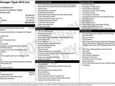 Used 2024 Volkswagen Tiguan SE R-Line FWD image 4