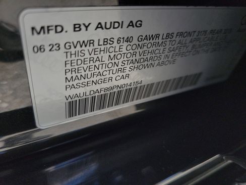 Certified 2023 Audi A8 L 3.0T w/ Luxury Package AWD/4WD image 35