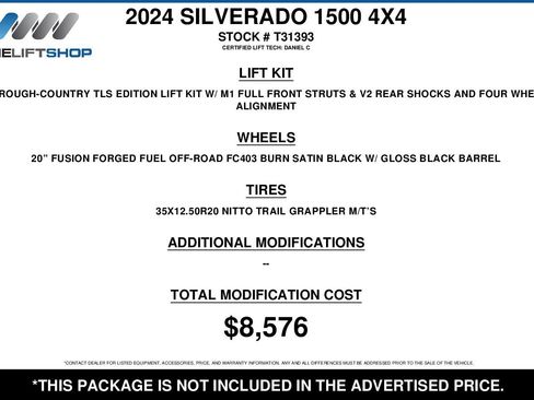 Used 2024 Chevrolet Silverado 1500 RST w/ Z71 Off-Road Package image 2