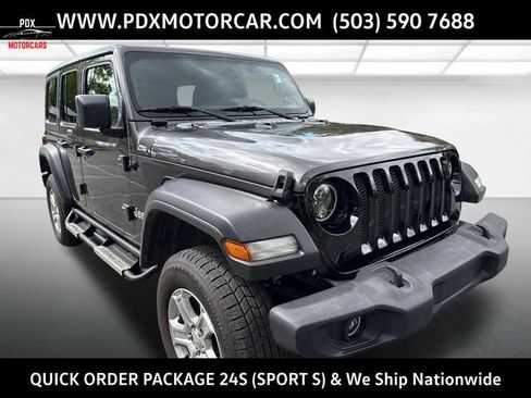 Used 2020 Jeep Wrangler Unlimited Sport S AWD/4WD image 8