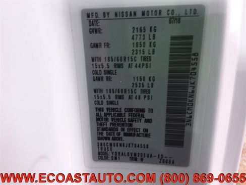 Used 2018 Nissan NV200 SV w/ Navigation Package image 15