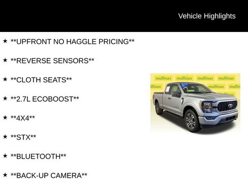 Certified 2023 Ford F150 XL w/ STX Appearance Package image 12