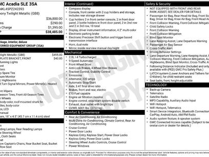 Used 2023 GMC Acadia SLE