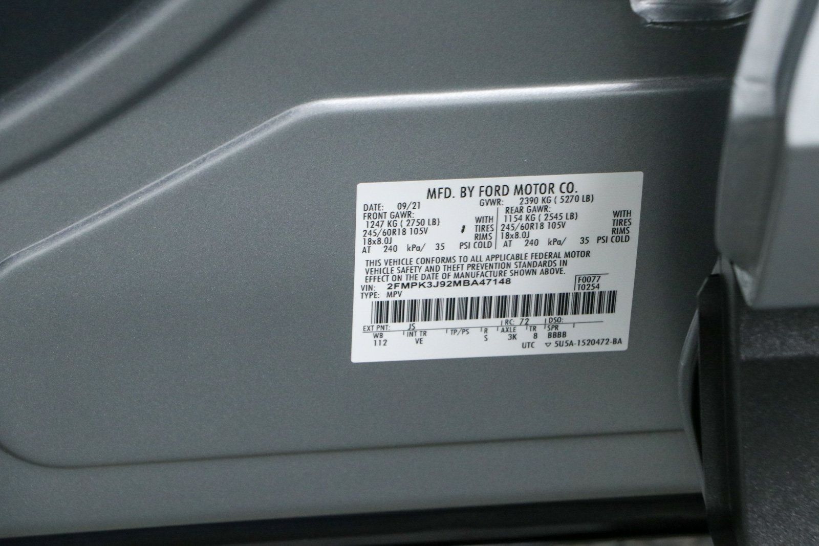 Used 2021 Ford Edge SEL w/ Convenience Package FWD image 33