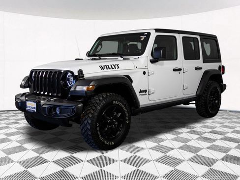 Used 2021 Jeep Wrangler Unlimited Willys image 10