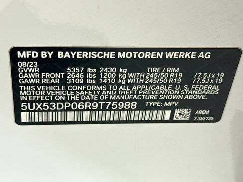Used 2024 BMW X3 xDrive30i w/ Premium Package AWD/4WD image 34