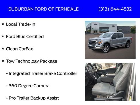 Used 2021 Ford F150 XLT w/ Equipment Group 302A High image 4