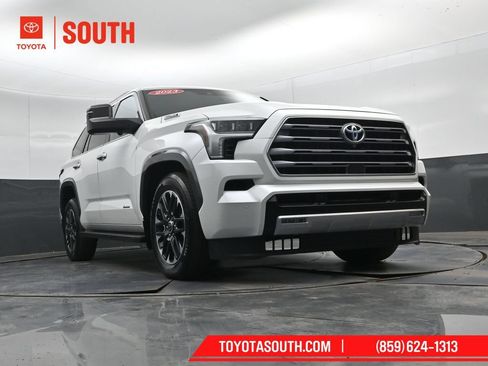 Used 2023 Toyota Sequoia Limited w/ Tow Technology Package AWD/4WD image 50