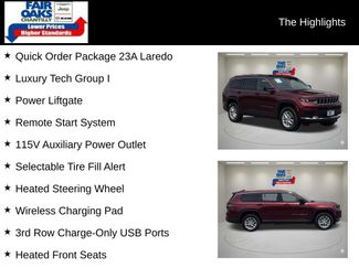 Used 2023 Jeep Grand Cherokee L Laredo w/ Luxury Tech Group I AWD/4WD video 2