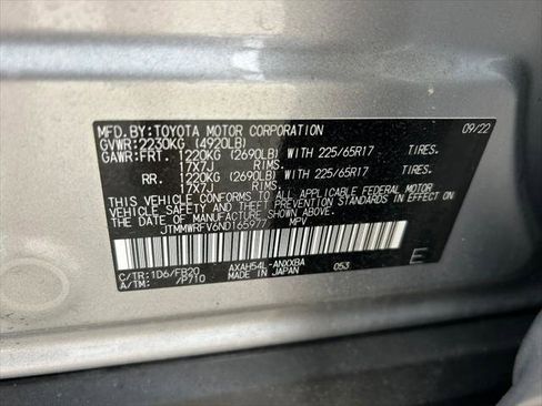 Certified 2022 Toyota RAV4 LE AWD/4WD image 10