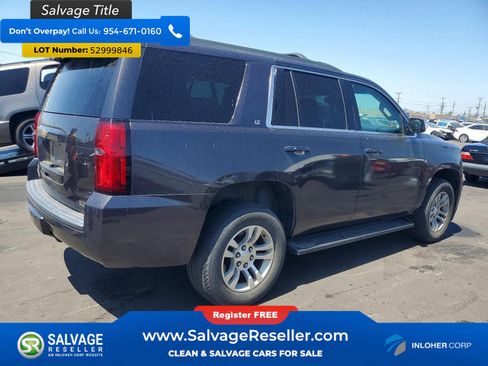 Used 2015 Chevrolet Tahoe LT w/ Luxury Package AWD/4WD image 4