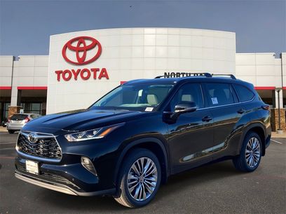 New 2026 Toyota Highlander Platinum