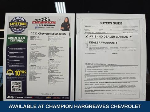 Certified 2022 Chevrolet Equinox RS w/ LPO, Floor Liner Package AWD/4WD image 43