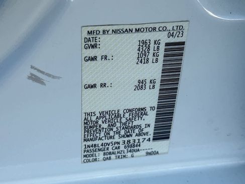 Used 2023 Nissan Altima 2.5 SV image 33