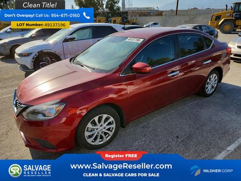 Used 2019 Nissan Sentra SV FWD image 1