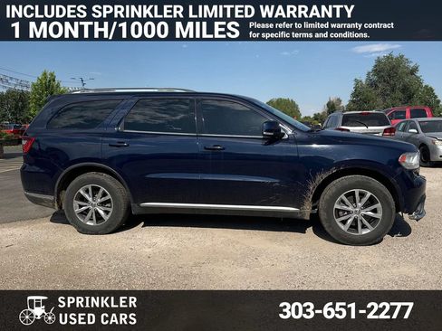 Used 2016 Dodge Durango Limited w/ Nav & Power Liftgate Group AWD/4WD image 1
