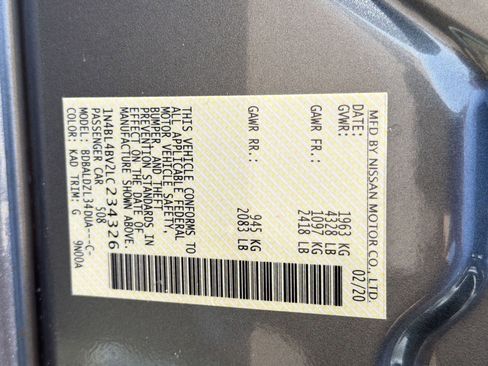 Used 2020 Nissan Altima 2.5 S image 19