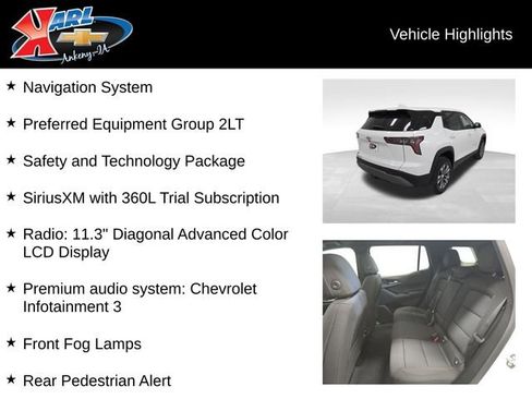 New 2026 Chevrolet Equinox LT w/ Safety and Technology Package image 3