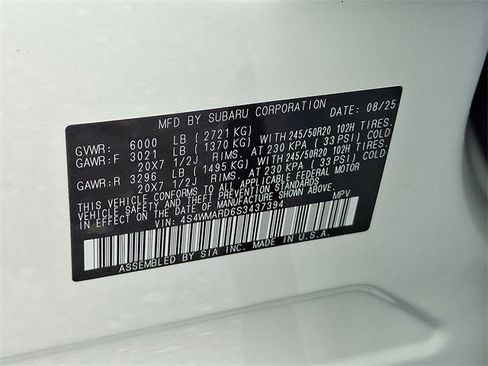 New 2025 Subaru Ascent Bronze Edition w/ Popular Package #2 image 43