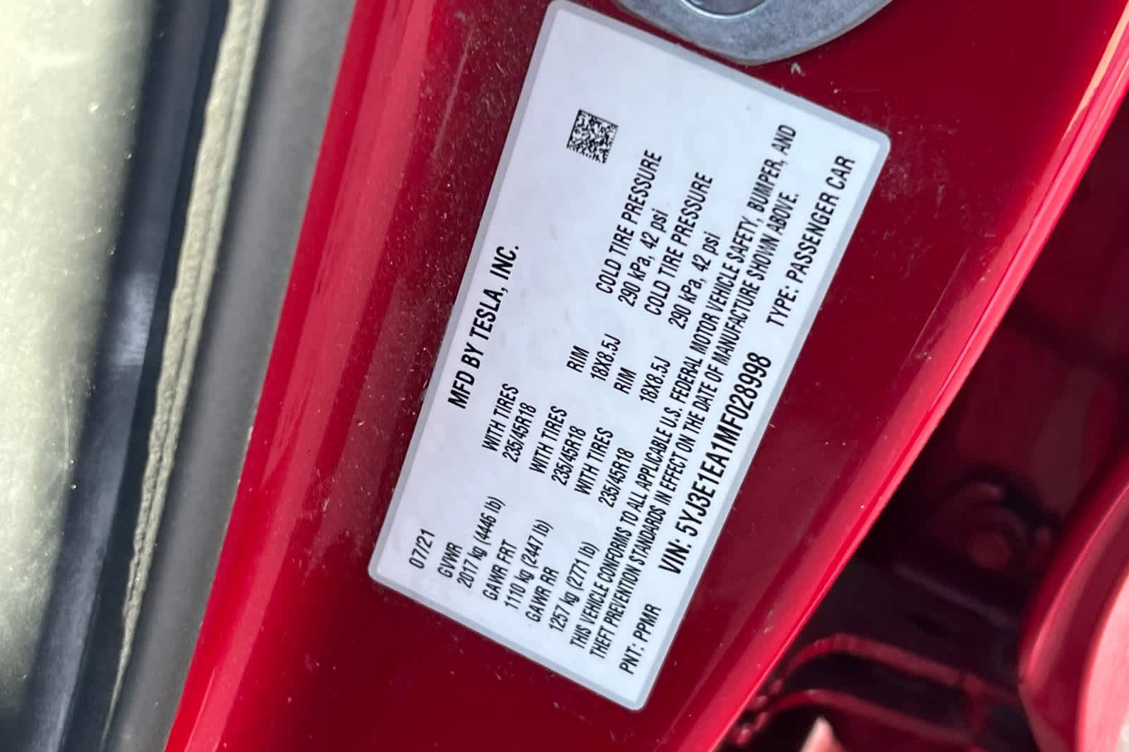 Used 2021 Tesla Model 3 Standard Range Plus RWD image 27