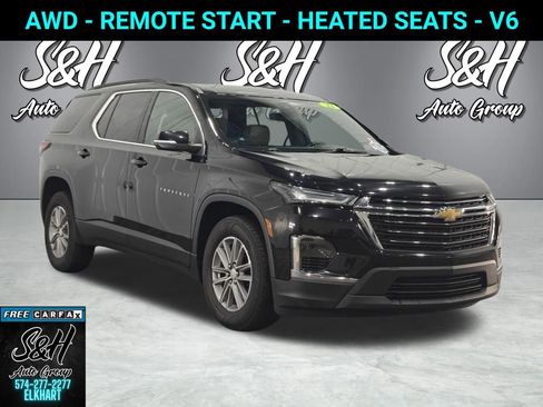 Used 2022 Chevrolet Traverse LT AWD/4WD image 1