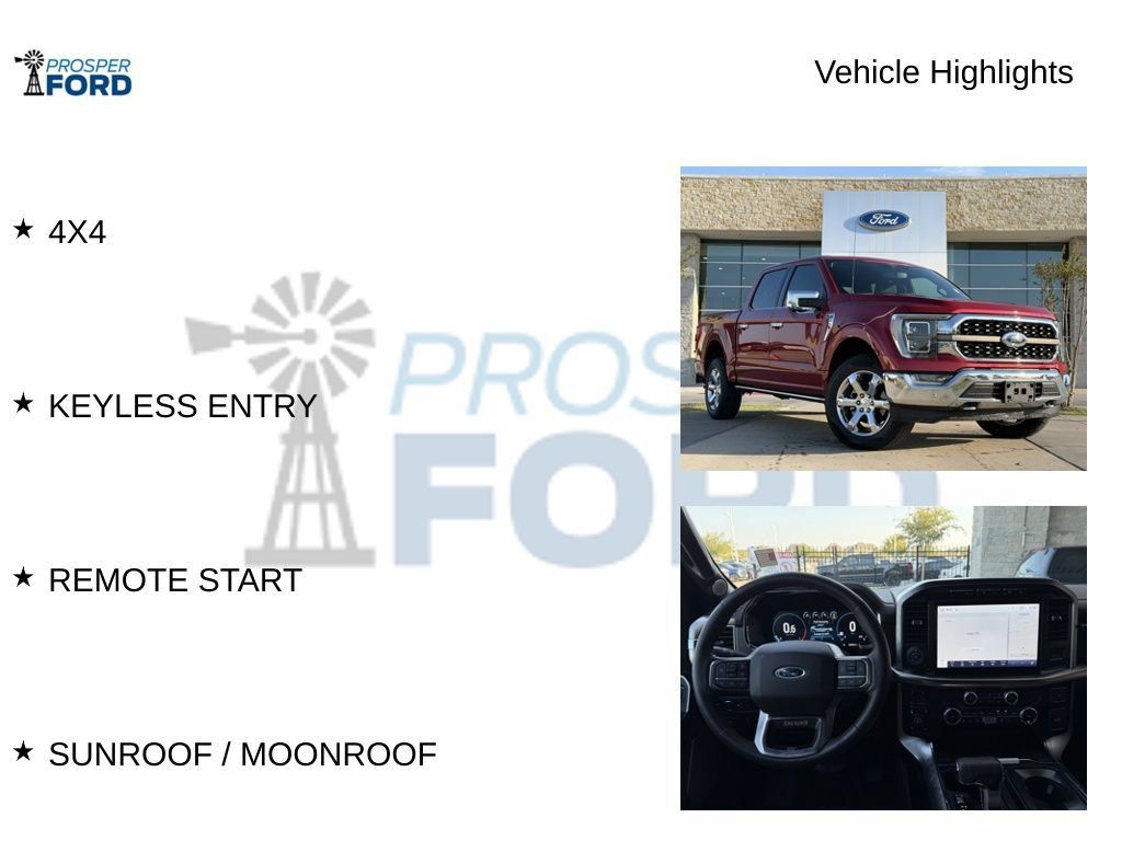 Used 2022 Ford F150 King Ranch w/ Equipment Group 601A High AWD/4WD image 5