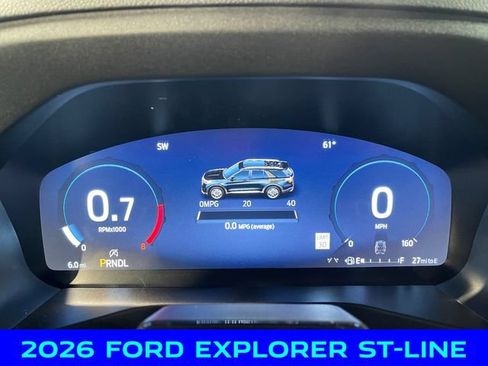 New 2026 Ford Explorer ST-Line w/ ST-Line Street Pack AWD/4WD image 2