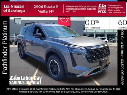 New 2026 Nissan Pathfinder Platinum w/ Cargo Package
