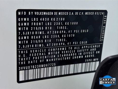 Used 2024 Volkswagen Taos SE image 31